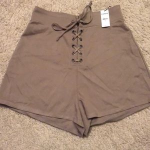 Express high waisted shorts